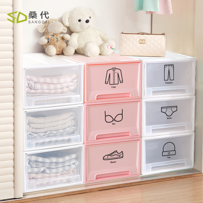Storage box Plastic clothes storage box Clothing case wardrobe Storage cabinet Drawer storage box transparent Finishing Boxin the Storage consolidation , Home Storage appliances , Storage box , Storage box category - from Buy2taobao.com to provide professional Taobao agent buy service