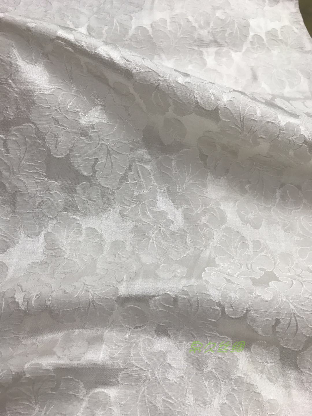 丝绸提花面料氧气白调●特殊肌理重磅绣花真丝 骨架感通透桑蚕丝|ruв категории Аксессуары, швейной ткань, ткань - от Buy2taobao.com для оказания профессиональной услуги покупки агента Taobao