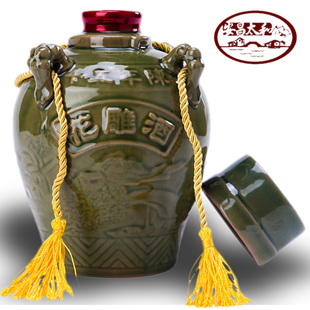  端午黄酒 绍兴黄酒 十五年陈花雕 糯米原酒 足量1L装 三坛起包邮