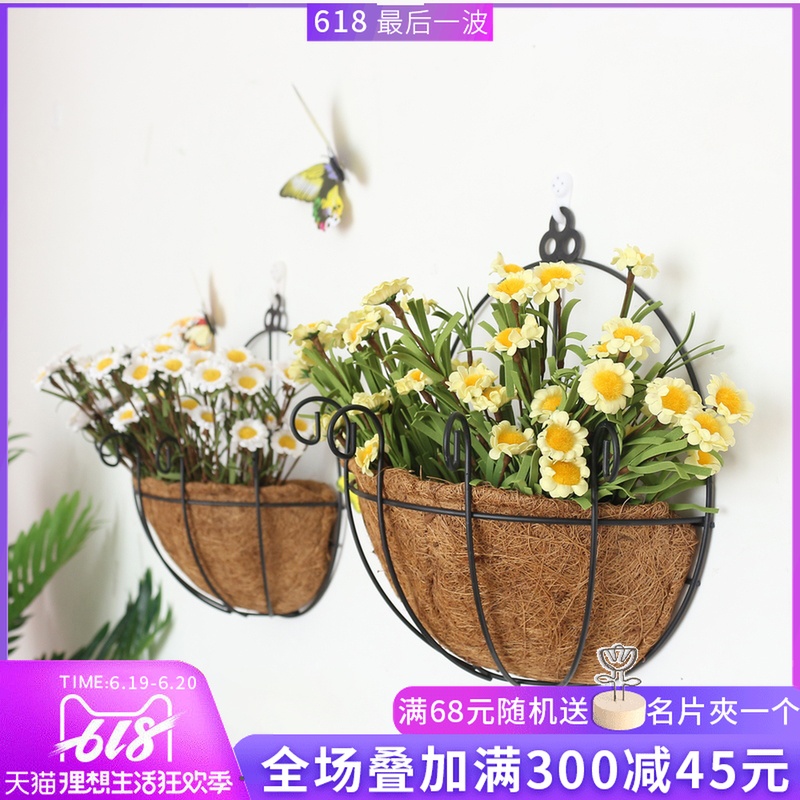 shop Wall decoration Straw basket Wall hanging Creative home a living room balcony wall Wall decoration Restaurant couture Pendantin the Home accessories , Mural  category - from Buy2taobao.com to provide professional Taobao agent buy service