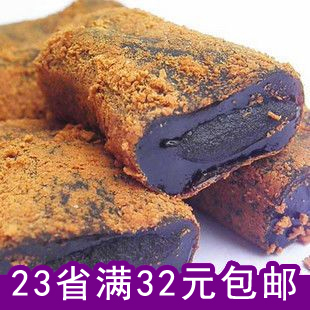  【23省32元包邮】雪之恋三叔公麻薯 180g 黑糖味 台湾进口零食