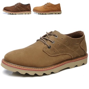  正品骆驼动感 春季新品 男鞋 轻便日常休闲鞋 真皮低帮鞋板鞋单鞋