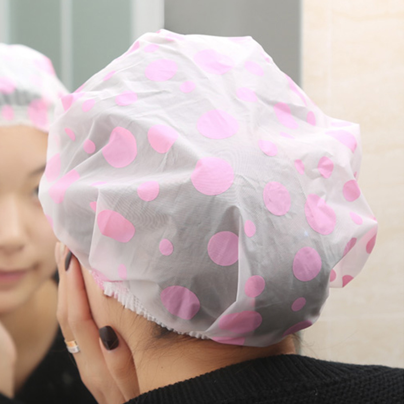 Story home of Japan Imported shower Shower cap Colored hair guard cap Flashing Protect the hair Elastic bandin the Family/Personal Cleaning Tools , Personal care cleaning appliances , Shower cap category - from Buy2taobao.com to provide professional Taobao agent buy service