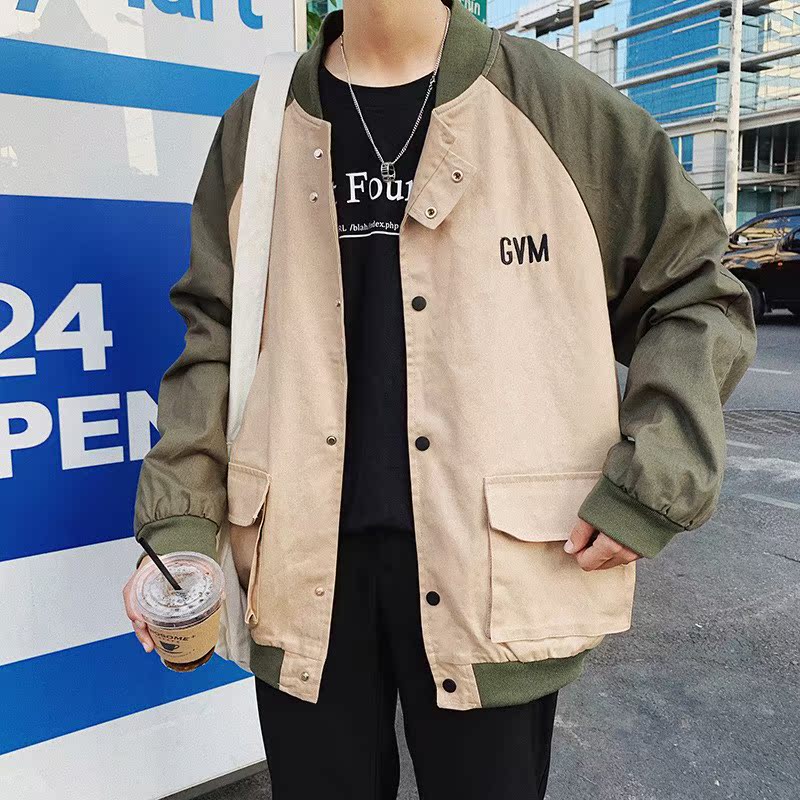 珀斯人夹克春季新品男士19韩版男款修宽松上衣外套拼色大码半球服在类目 模玩/动漫/周边/cos/桌游, Cosplay服饰/道具/服务, Cosplay男装中 - 来自Buy2taobao.com提供专业的淘宝代购服务
