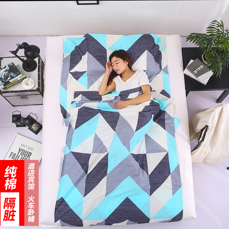 Adult sleeping bag outdoors travel Quilt cover indoor hotel hotel sheet portable pure cotton Double Thin sectionin the Outdoor/Mountaineer/Camping/Travel Goods , Sleeping bag category - from Buy2taobao.com to provide professional Taobao agent buy service