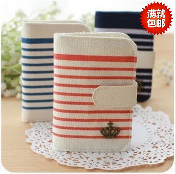 blue zakka Naval Air card package Ladies Multi-bit cards the republic of korea canvas Bag Man onin the Storage consolidation , Home Storage appliances , Storage bag , Card package/Document bag category - from Buy2taobao.com to provide professional Taobao agent buy service