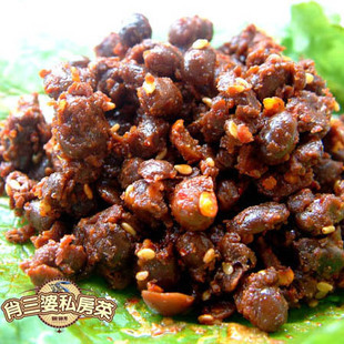  肖三婆[私房菜] 腌制四川酱菜咸菜(香辣豆豉) 下饭菜 拌菜