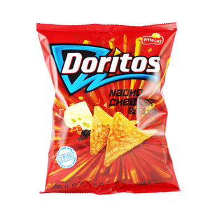  台湾膨化食品Doritos 多力多滋超浓芝士味玉米片 休闲小零食