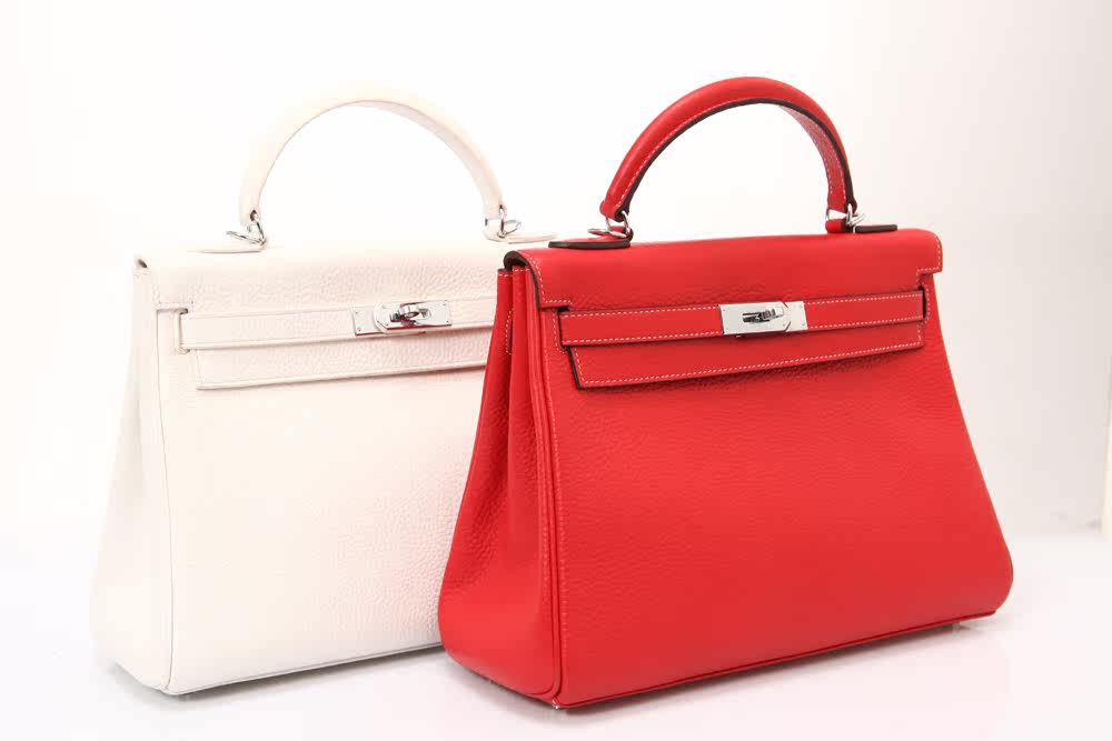 2013新款代购正品<em>爱马仕女包铂金</em>包 荔纹 牛皮