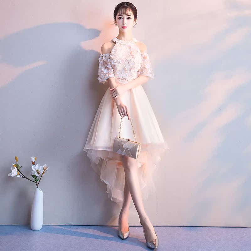 Colorful Evening Dress 2018 Dress Tuxedo Dress have cash less than that is registered in the accounts Bridesmaid Dresses banquet champagne new pattern studentin the Women's clothing/Boutique , Wedding/Cheongsam/Formal dress , Formal dress/Evening category - from Buy2taobao.com to provide professional Taobao agent buy service