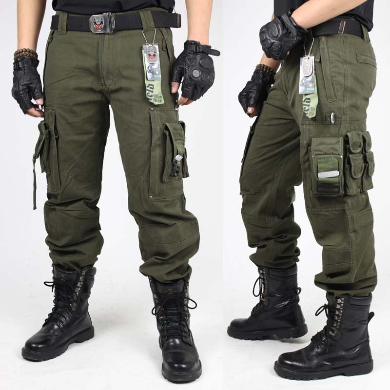 新品軍迷耐磨多口袋登山褲 工裝戰術寬松直筒作訓褲軍旅休閑長褲在類目 戶外/登山/野營/旅行用品, 軍迷服飾/軍迷用品, 迷彩服/軍迷服/作訓服, 迷彩褲/軍迷褲/工裝褲中 - 來自Buy2taobao.com提供專業的淘寶代購服務