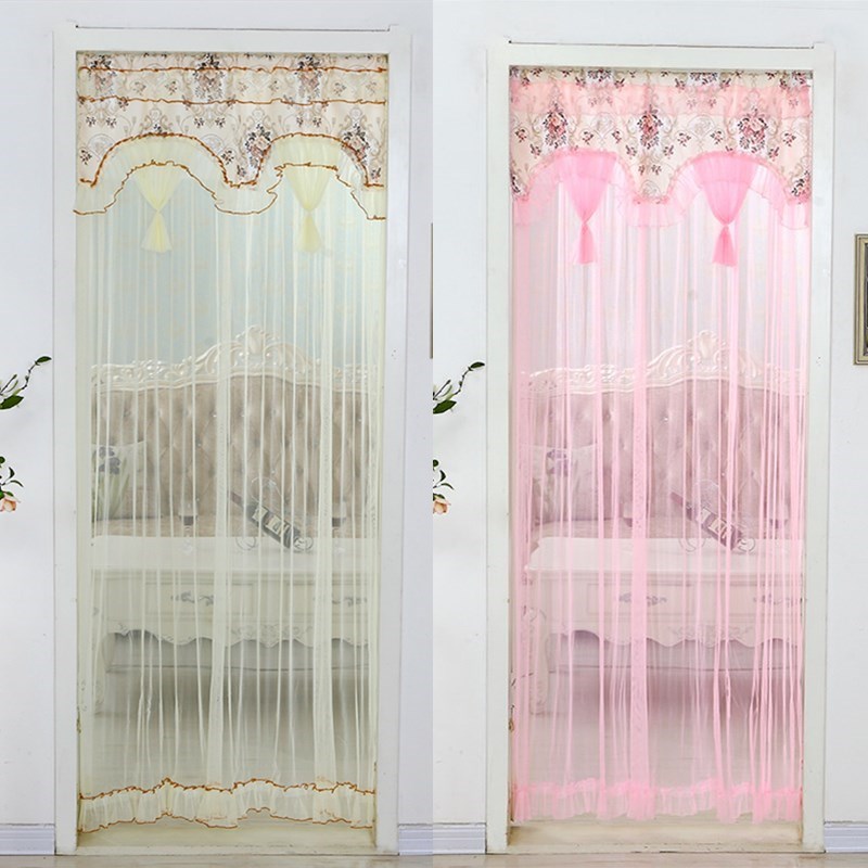 Shamen Mosquito control bedroom kitchen partition Lace door curtain summer a living room Door Shalian household Curtainin the Home Fabric , Curtains and curtain accessories , Curtain category - from Buy2taobao.com to provide professional Taobao agent buy service