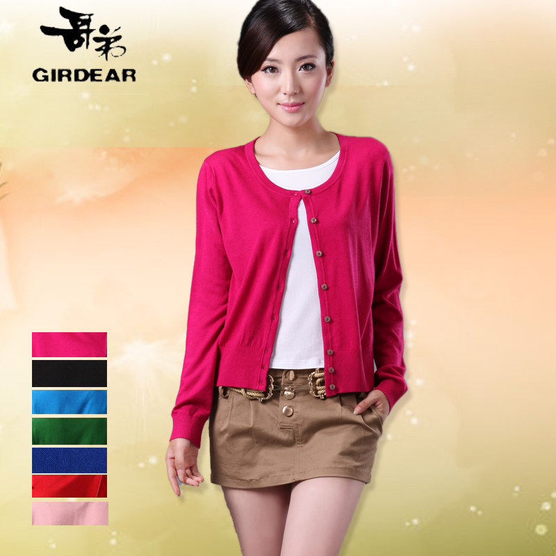Knit Cardigan women's clothing a genuine 2012 spring 2013 brother amashi air conditioning in Korean version of loose Sun shirts