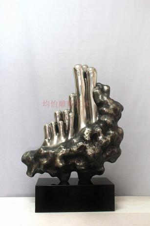 13酒店雕塑摆件 高山流水室内配饰 KTV会所商