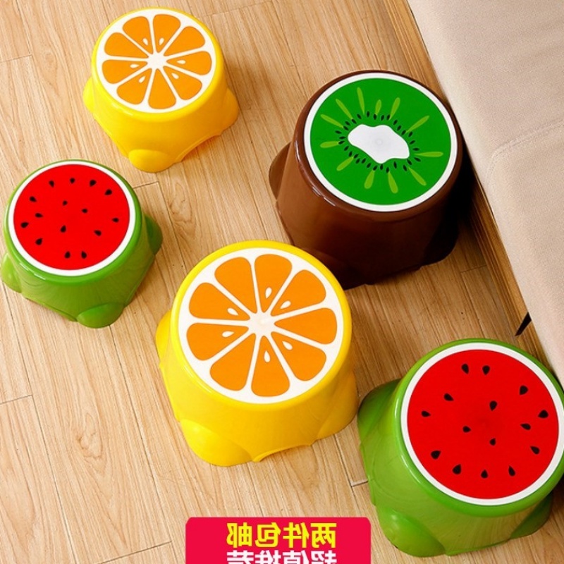 HAVEN household Plastic stool lovely Children's stool Low stool Small bench Round stool adult Fruits baby Shoe changing stoolin the Home Daily , Home Daily Suit category - from Buy2taobao.com to provide professional Taobao agent buy service