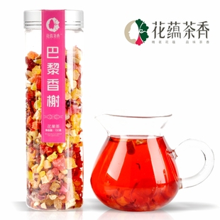  【买三送一】花蕴茶香 水果茶 进口巴黎香榭花果茶 果粒茶 果味茶