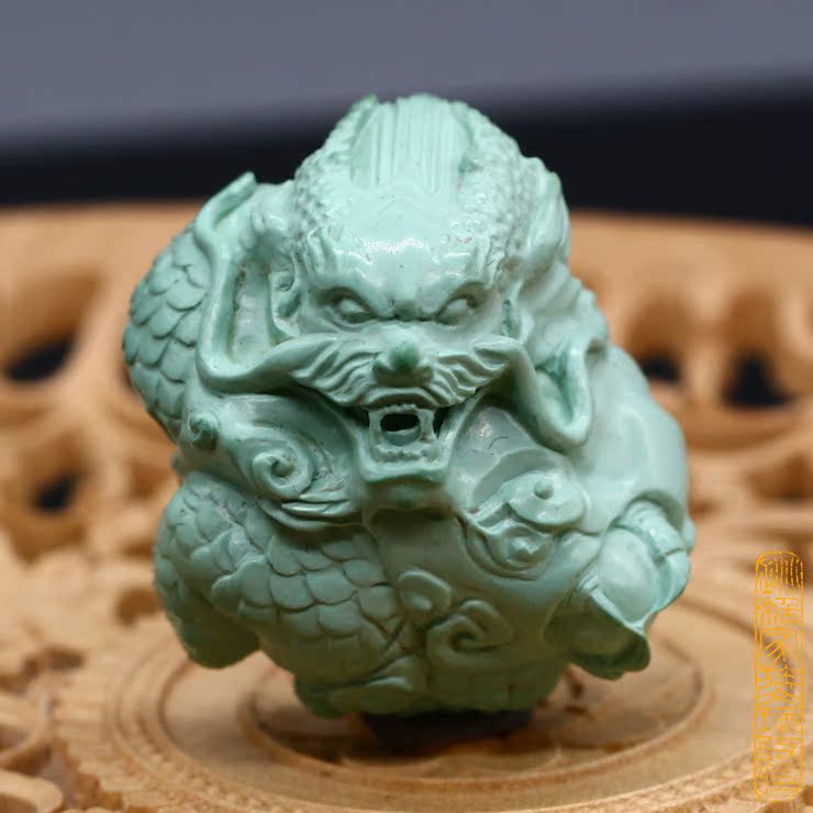湖北原礦綠松石 喇叭山高瓷果凍料 神龍 吊墜 挂件 挂墜在類目 飾品/流行首飾/時尚飾品新, 項墜/吊墜中 - 來自Buy2taobao.com提供專業的淘寶代購服務