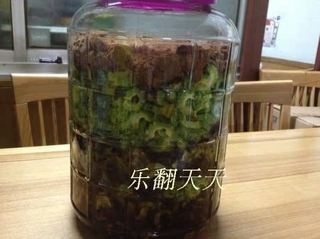 现货自制酵素 苦瓜酵素 蔬菜柠檬酵素 减肥清肠