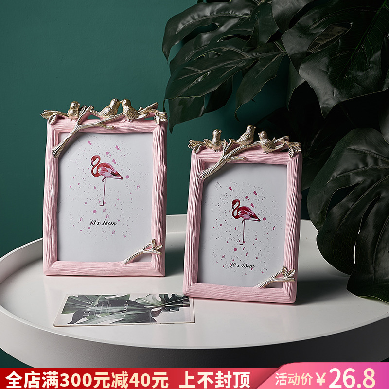 北欧创意相框5寸6寸7寸8寸摆台家居客厅桌面个性简约软装饰品摆件在类目 家居饰品, 相框/画框中 - 来自Buy2taobao.com提供专业的淘宝代购服务