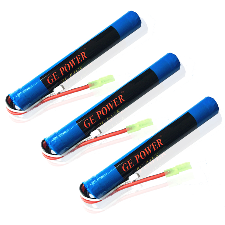 GE18650圆柱形 7.4V 1500MAH20C长条2S 玩具改装水弹枪模型锂电池|msdalam kategori Toy/bayi/teka-teki/blok bangunan/model, bahagian-bahagian mainan kawalan jauh elektrik/alat, pesawat kawalan jauh alat ganti - dari Buy2taobao.com untuk memberikan perkhidmatan ejen Taobao profesional membeli