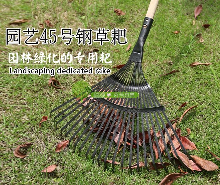 優質台灣22齒鋼絲耙大摟草耙子加寬耙齒落葉松樹針雜物扒園林工具在類目 鮮花速遞/花卉仿真/綠植園藝, 園藝用品, 鏟/耙/鍬/鋤(新), 耙子中 - 來自Buy2taobao.com提供專業的淘寶代購服務