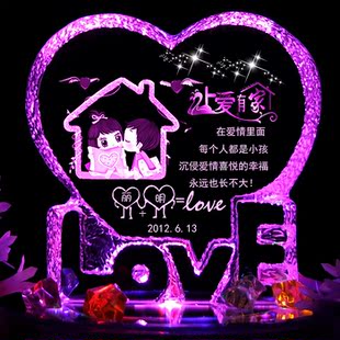  14情人节礼物 送女友 情人节礼品 结婚礼物创意新房摆件婚庆