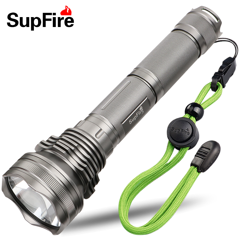 SupFire神火L3強光手電筒26650充電防水 戶外野營燈P50遠射LED燈在類目 戶外/登山/野營/旅行用品, 戶外照明, 手電筒中 - 來自Buy2taobao.com提供專業的淘寶代購服務