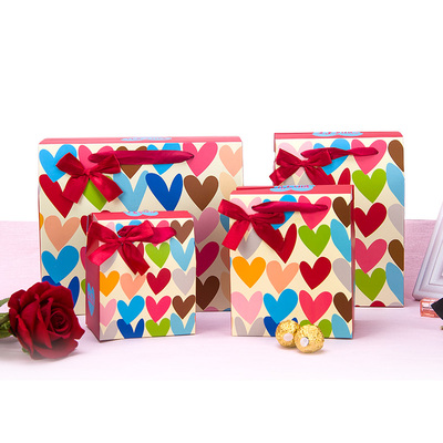 母亲节精美时尚可折叠糖果满月礼品盒手提生日礼物盒包装纸盒子