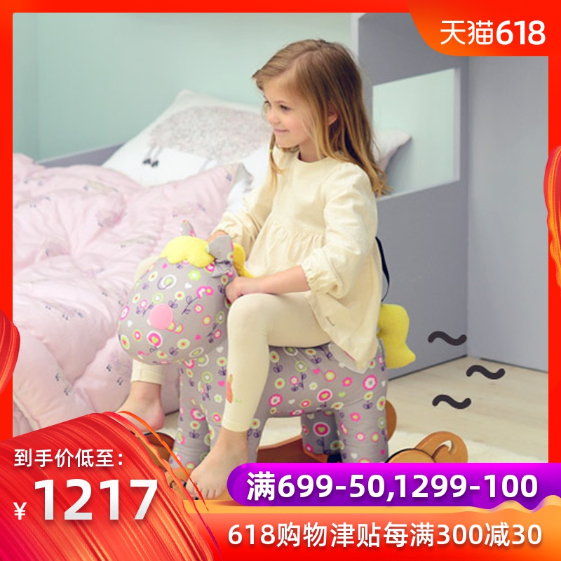 Little Forest韓國進口兒童兩用木馬搖馬女童玩具寶寶禮物 花馬在類目 玩具/童車/益智/積木/模型, 戶外運動/休閒/傳統玩具, 搖馬中 - 來自Buy2taobao.com提供專業的淘寶代購服務