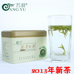  芳羽牌安吉白茶 50克铁罐装 开园二采茶 年新茶叶 顶级白茶