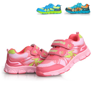  正品秋冬新款童鞋 男大童 防滑儿童青少年运动鞋 跑步鞋