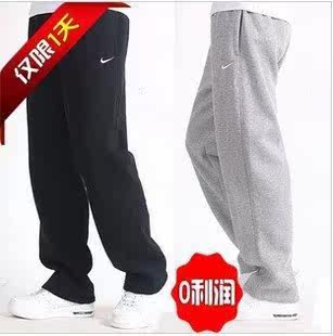 秒杀春秋季薄耐克纯棉运动长裤男子乔丹运动裤李宁卫裤安踏休闲裤