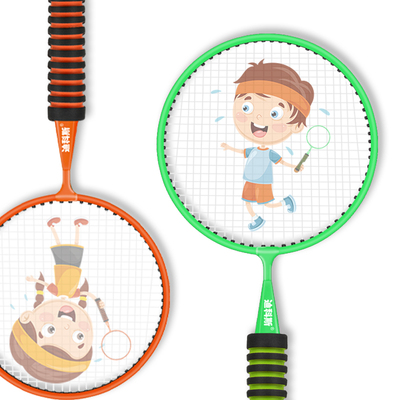 儿童羽毛球拍小学生幼儿园6-12岁小孩3-12岁宝宝初学套装玩具超轻