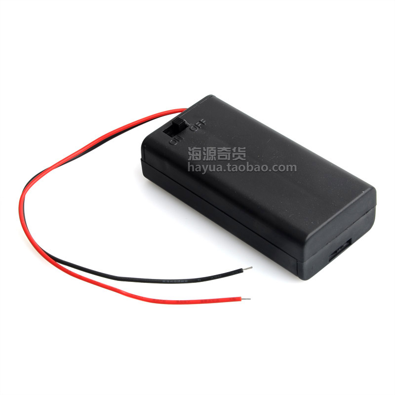 5號2節帶蓋帶線帶開關電池盒 五號2節帶蓋 3V電池盒學生建築模型在類目 3C數碼配件, 電子元器件市場, 電子元件, 其它元器件中 - 來自Buy2taobao.com提供專業的淘寶代購服務
