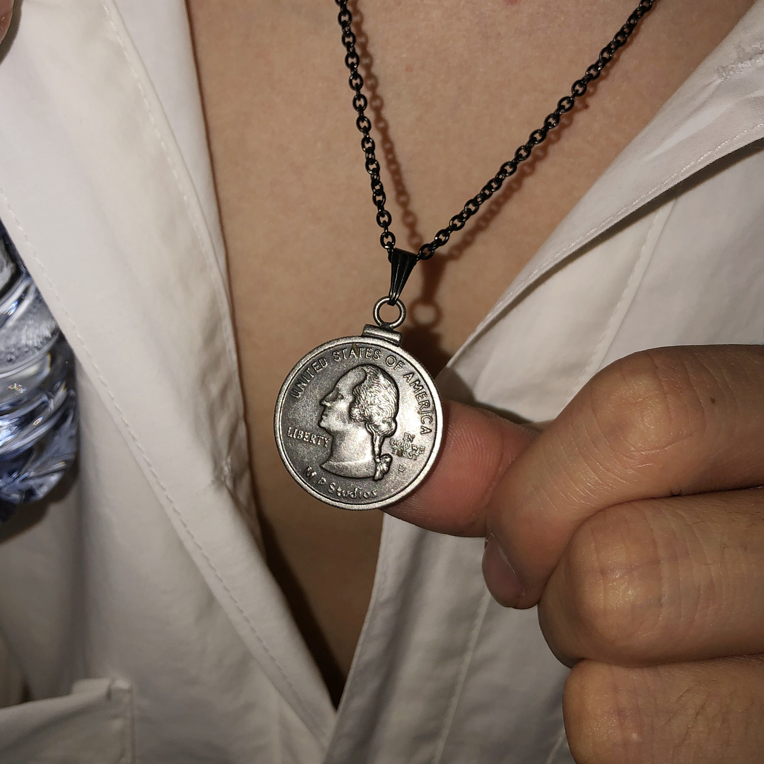 MASONPRINCE19SS 5/13 Other Local Less than Reminiscence Coin Necklacein the Accessories/Fashion Jewelry, Pendant/Pendant category - from Buy2taobao.com to provide professional Taobao agent buy service
