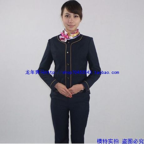 中国移动公司制服女营业员工作服移动工装女职