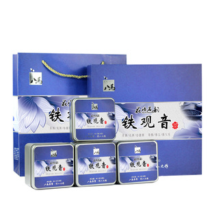  母亲节新茶铁观音清香铁观音 八马花语茗韵系礼盒 安溪乌龙茶266g