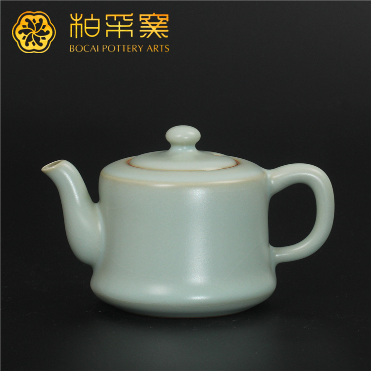 台灣柏采窯詠緣茶壺HR-20 停産早期粉青釉汝窯泡茶壺陶瓷功夫茶具在類目 餐飲具, 茶具, 茶壺中 - 來自Buy2taobao.com提供專業的淘寶代購服務