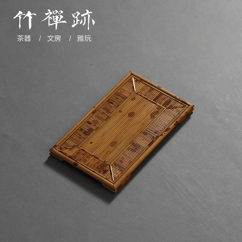 竹禅迹|湘妃竹小茶几托盘 茶具茶盘干泡小茶盘斑竹文盘茶具收纳|msdalam kategori pinggan mangkuk, set teh, Majlis teh/dengan sifar - dari Buy2taobao.com untuk memberikan perkhidmatan ejen Taobao profesional membeli