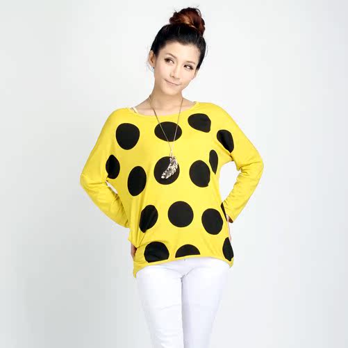 大波点休闲宽松型...