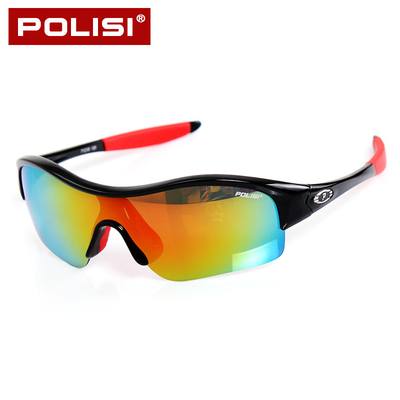 POLISI 专业儿童防风镜男女童滑轮骑行眼镜偏光护目镜 小孩太阳镜