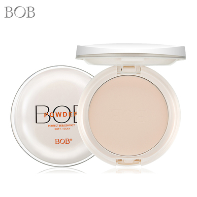 正品BOB粉饼持久定妆控油防水裸妆遮瑕强 修容干粉专柜彩妆