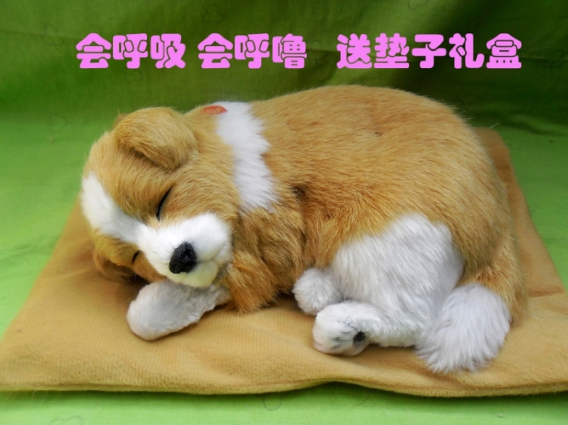 Birthday gift Car Accessories simulation animal Snoring Breathing dog simulation Pets new pattern Doll Colliein the Pet/Pet food and supplies , Cat/Dog Toys , Sound toys category - from Buy2taobao.com to provide professional Taobao agent buy service