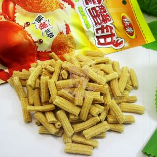  80后怀旧零食 儿时回忆 黄金蟹钳大米类膨化食品小吃 津京5元运费