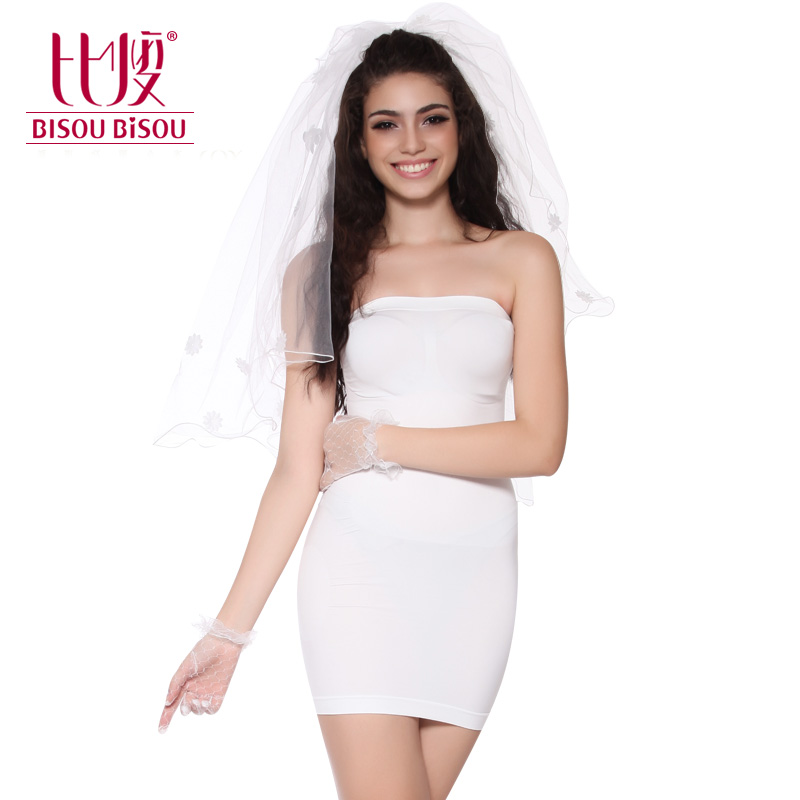 BISOU比瘦 结婚季专用婚纱塑身内衣 新娘无肩带收腹包臀连体塑身抹胸裙 BISOU比瘦 结婚季专用婚纱塑身内衣 新娘无肩带收腹包臀连体塑身抹胸裙