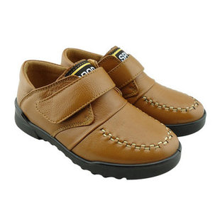  包邮正品蓝精灵童鞋儿童皮鞋男童真皮皮鞋牛皮单鞋休闲鞋26-37码