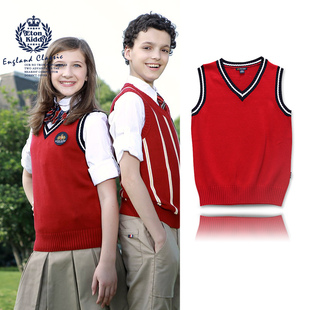童装2013秋款伊顿纪德儿童<em>马甲背心</em>男女童英