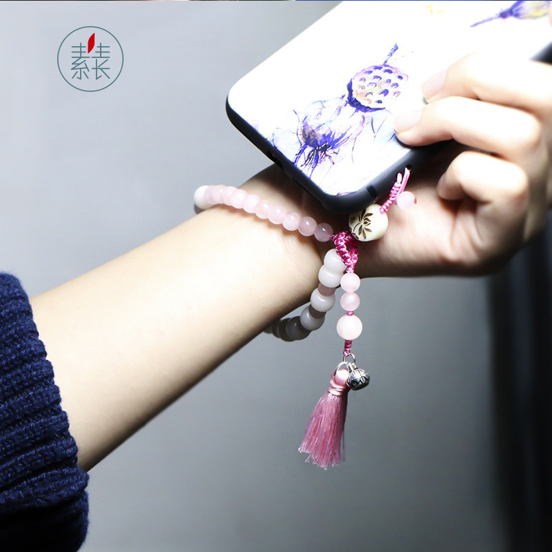 Bodhi with Short Wrist Pendant Female models phone chain A short rope Pendants crystal phone chainin the 3C Digital Accessories, Cell Phone Accessories , Phone Accessories , Mobile phone pendant/Mobile phone chain category - from Buy2taobao.com to provide professional Taobao agent buy service