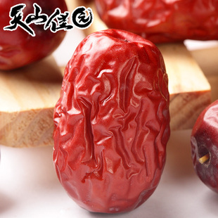  天山佳园 新疆若羌红枣 若羌喜枣灰枣 楼兰红枣 枣子零食特产500g