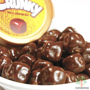  T 韩国乐天脆米夹心巧克力豆 乐天脆米巧克力豆 脆米香巧克力 73g